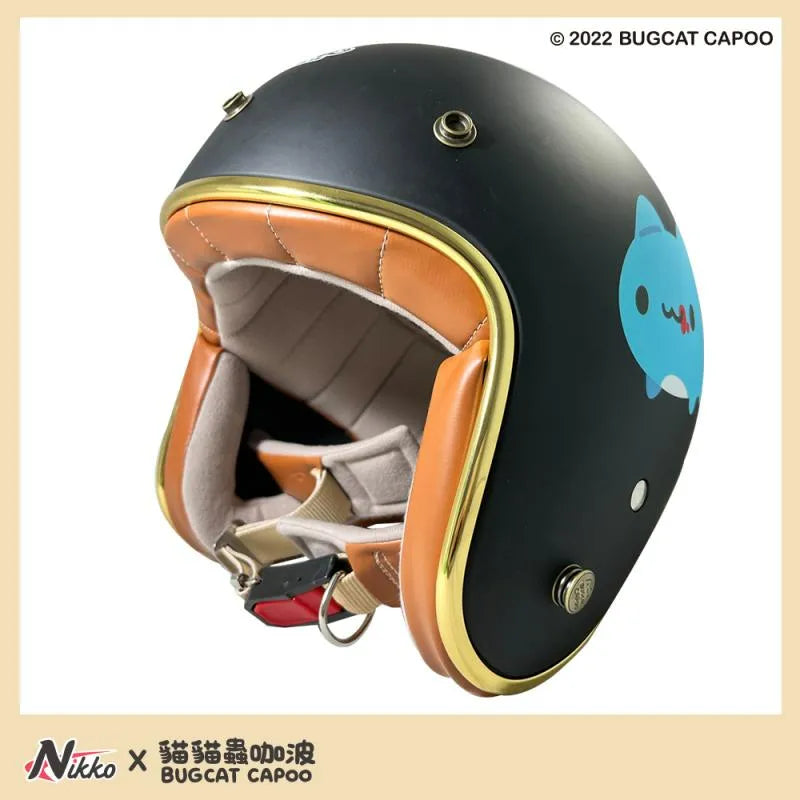 NIKKO HELMET N-401 BUGCAT CAPOO