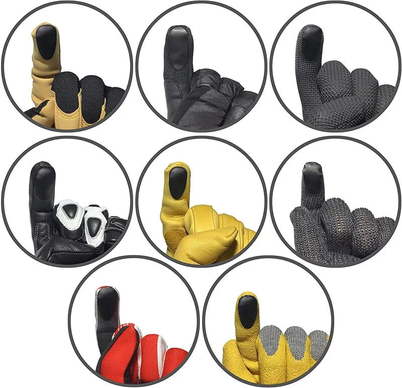 GloveTacts Glove Touch Stickers V3 - 6 stickers package